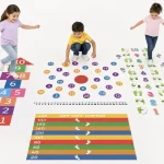 משחק רצפה מודפס – עיצוב לכיתה ולחצר
