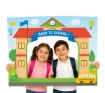 מסגרת צילום Back to School – בניין בית הספר