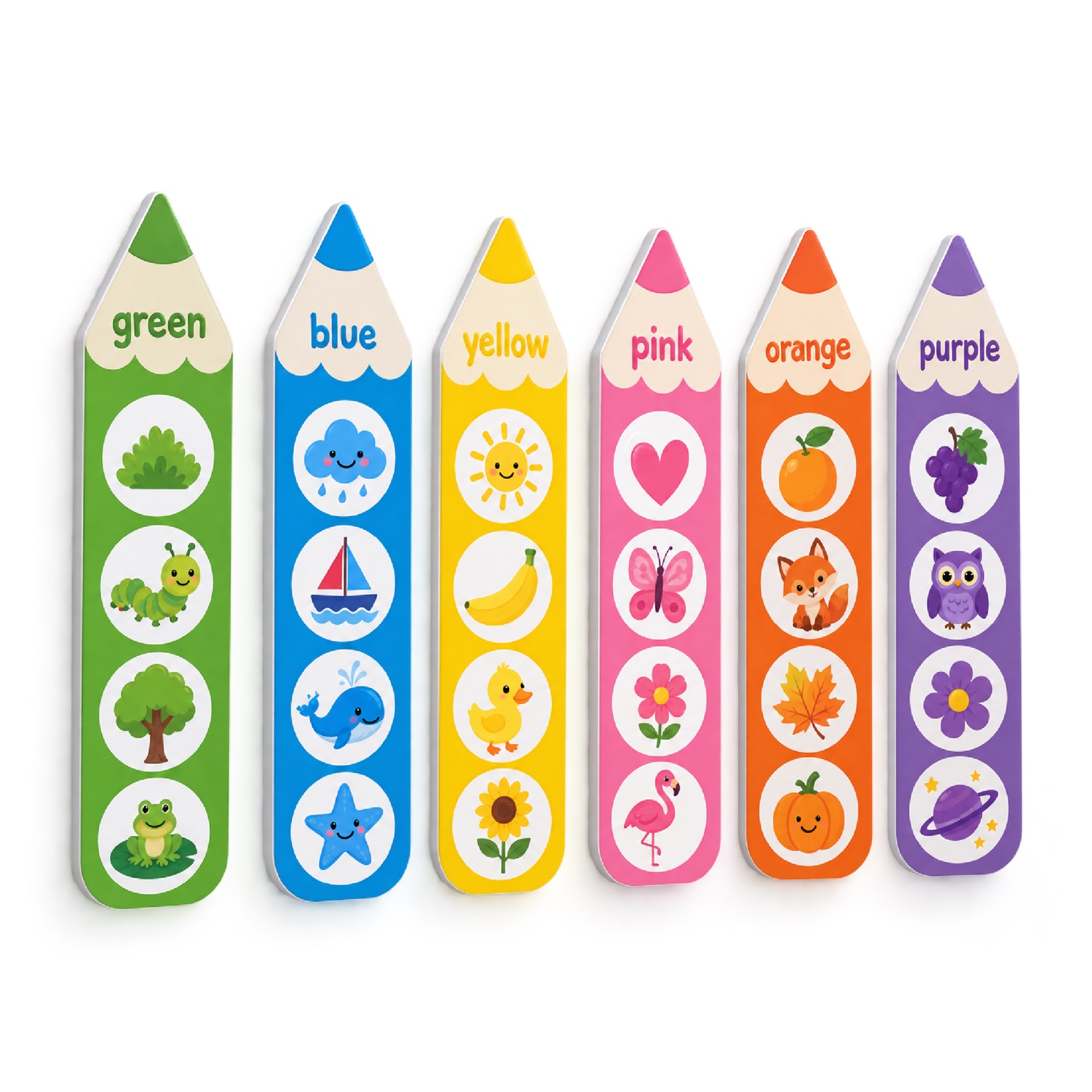 colors p6 לוחיות עיפרון צבעים – סט 6 – תמונה 1
