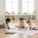 ⁦שטיח צביעה – אותיות האלפבית בערבית⁩ – תמונה ⁦3⁩