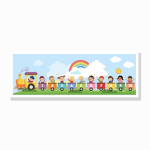 פוסטר מספרים 1-10