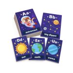 ⁦כרטיסיות אלפבית החלל באנגלית (Space Alphabet)⁩ – תמונה ⁦2⁩